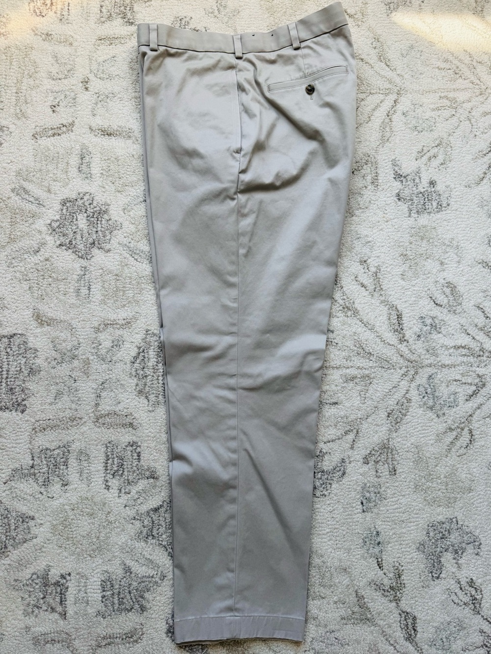 Brooks Brothers Clark Advantage Chino Pants In Stone